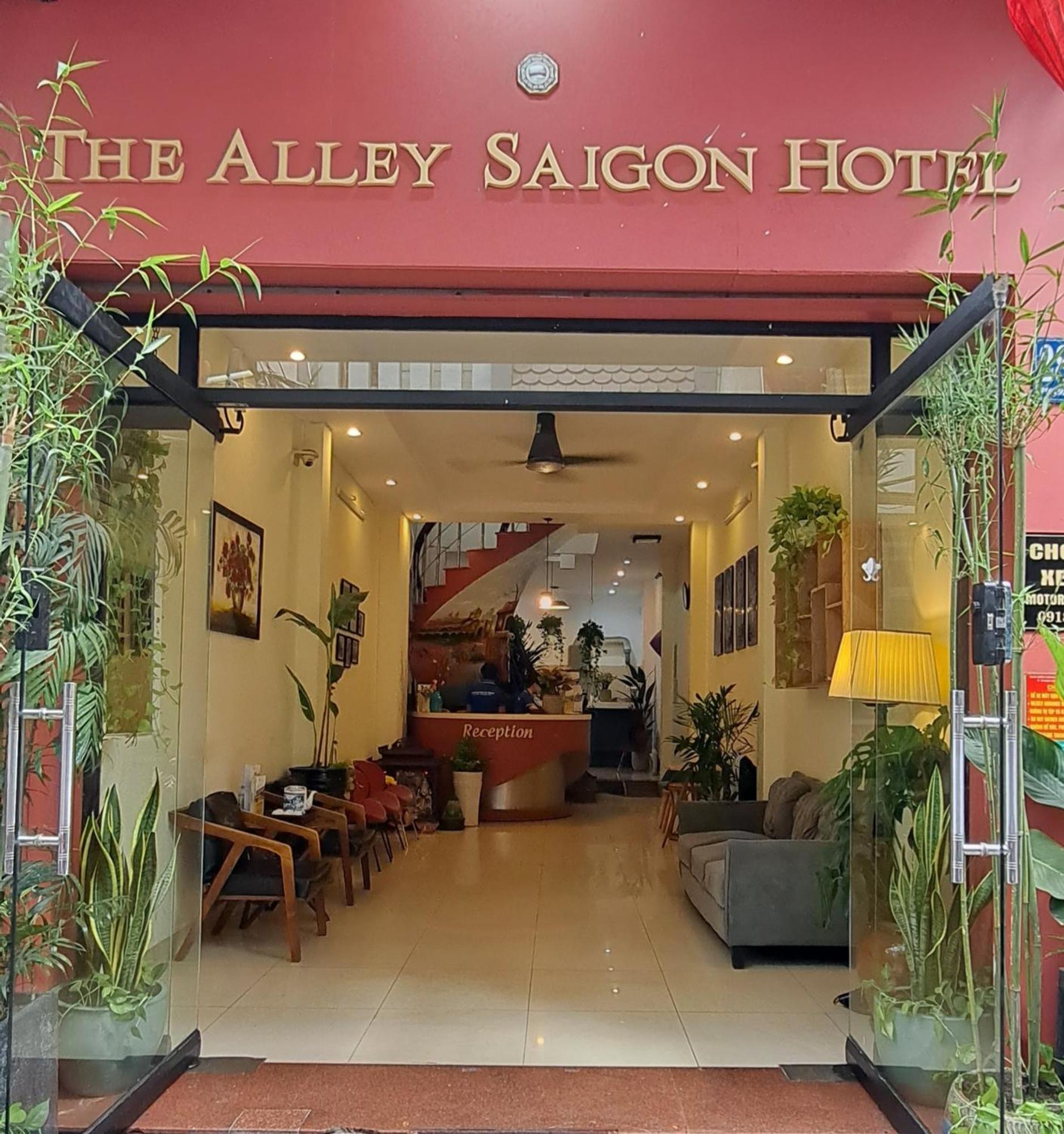 小巷西贡酒店 胡志明市 外观 照片